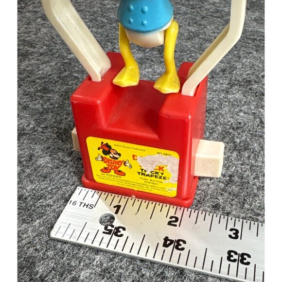Toy Donald Duck Walt Disney Tricky Trapeze Kohner Bros Vintage Collectible - Picture 6 of 6